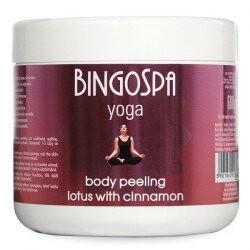 Скраб для тела Корица и лотос 600г BINGOSPA YOGA