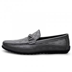 LEXON Мокасины унисекс черные/коричневые/серые/синие — серые, цвет Gray