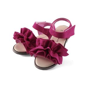 Сандалии с оборками Branshes, цвет Rose Pink