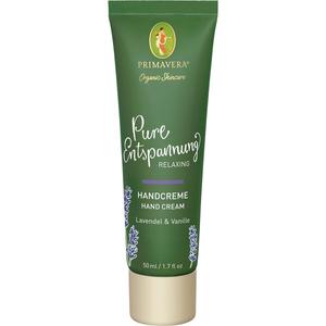Крем для рук pure entspannung handcreme Primavera, объем 50 мл