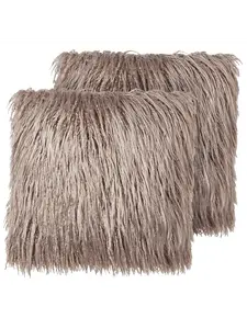 Декоративная подушка Beliani 2er Set Deko COROKIA, бежевый