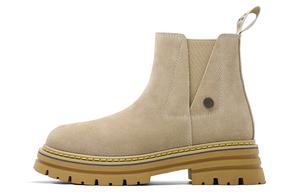 Ботинки женские Dickies Short Martin на шнурках, бежевый