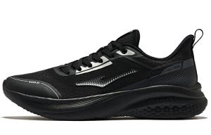 Мужские кроссовки Erke Jet Black с технологией Fly Cushioning, износостойкие, низкие