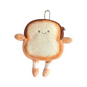 Милый плюшевый кулон в виде мультяшного тоста высотой 13,5 см CHUNTUSHU