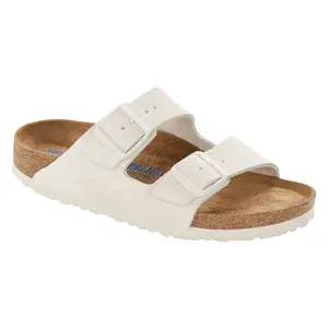 Женские сандалии Arizona с мягкой стелькой Birkenstock, Antique White