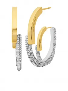 Серьги с логотипом MICHAEL KORS, серебряный