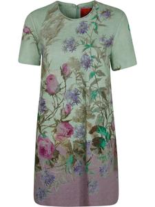 Мини-платье La DoubleJ с цветочным принтом, зеленый