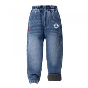 Детские джинсы Moderate WARRIOR, [fleece-lined]denim синий/shield k