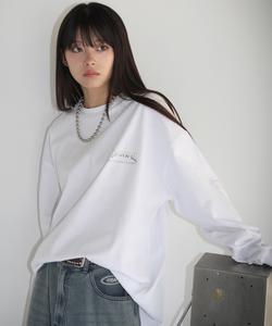 Футболка с круглым вырезом и одноточечным логотипом, обработанным принтом, длинная, для барбекю.