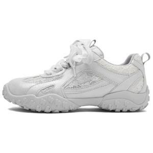 JOSINY Женские низкие кэжуал кеды серебристые, цвет Silver