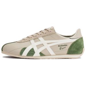 Кроссовки Onitsuka Tiger Runspark Skateboarding Shoes Unisex Low-top Beige/green, зеленый