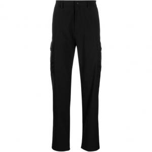 Прямые штаны карго Moncler, черный