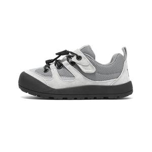 Непромокаемые противоскользящие антиударные износостойкие дышащие низкие детские повседневные кроссовки Lee, серый