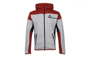 Куртка мужская светло-серая Adidas, серый