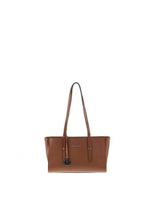 Сумка через плечо коньячного цвета Pierre Cardin