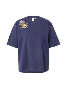 Рубашка YAS Sannia, темно-синий