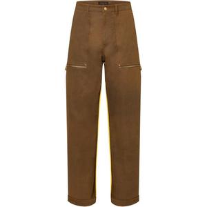 Повседневные брюки мужские коричневые Louis Vuitton, коричневый