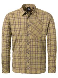 Schöffel Рубашка Regular fit Athletic Button Up 'Hiking Shirt Style Dynkur MNS' в зеленом цвете