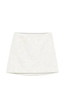 Украшенная мини-юбка Dorothee Schumacher, бежевый