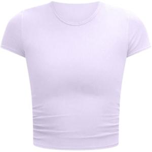 Футболка All It Takes Ribbed женская Lululemon, фиолетовый