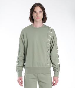 Толстовка Crew из кружева Aspen HVMAN, цвет aspen lace