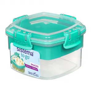 Sistema Герметичная квадратная система Snack To Go, зеленый