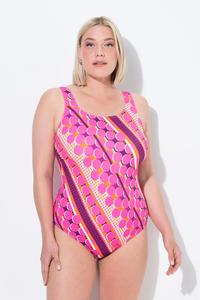 ULLA POPKEN Женский купальник горошек без мягких чашек с круглым вырезом