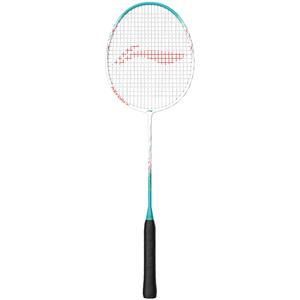 LINING Thunder 9 Carbon алюминиевая ракетка для бадминтона тип Control универсальная защита начальный уровень 675mm белый синий