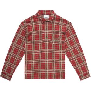 Клетчатая вышитая рубашка поло Isabel Marant, красный