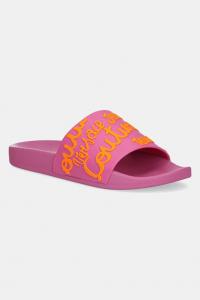 Шлепанцы Versace Jeans Couture, розовый