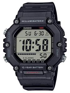 Casio Мужские цифровые часы, черные