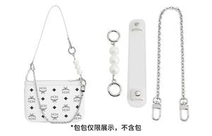 Металлический ремешок для сумки Женский Серебристый/Золотистый/Черный Роскошный Уход Мастерская Artisan Workshop