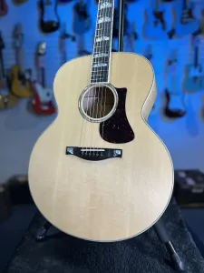 Акустическая гитара Eastman Guitars AC630 Jumbo - натуральная, с чехлом Eastman, с технологией Plek! 378