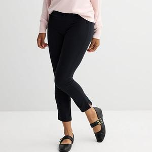 Укороченные леггинсы Petite 7/8 с разрезом по низу Sonoma Goods For Life