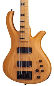 Электрический бас Schecter Riot-5 Session. Отделка Aged Natural Satin (ANS)