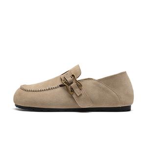 Повседневные однобортные туфли женские ZHR, Khaki