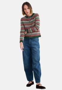 Кардиган Seasalt Cornwall PERCELLA COVE, Green Weaving Needle Dark Forage Mix/Green