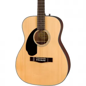 Акустическая гитара Fender CD-60S LH Dreadnought для левшей, натуральный цвет