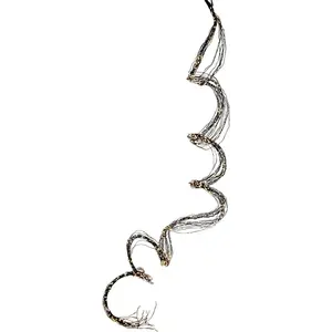 Светодиодная гирлянда Рождественский декор для улицы, 480 ламп, длина 5 м с подключаемым кабелем Am Design, черный