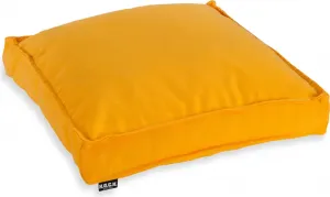 Подушка для сиденья HOCK Classic Uni Outdoor - 50x50x5 см, подушка для стула, для улицы - водонепроницаемая, желтая