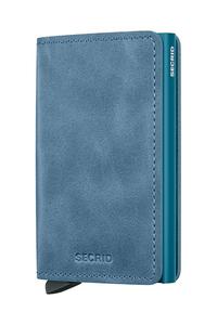 Кожаный кошелек Secrid, синий