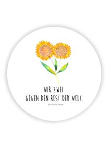 Mr. & Mrs. Panda Магнитный цветок подсолнуха с надписью белого цвета