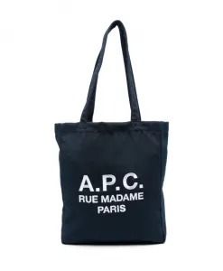 Темная сумка через плечо e aw24 A.P.C., синий