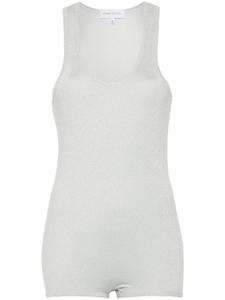 Ioana Ciolacu боди с эффектом металлик, серый