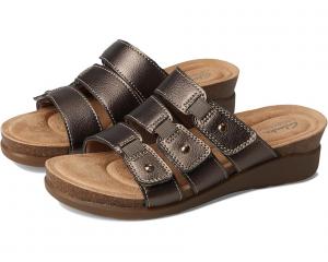 Сандалии Clarks Calenne Lily, цвет Bronze Metallic Leather