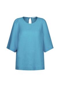 Блузка-рубашка черная роза Seidensticker, цвет Blau (0052)