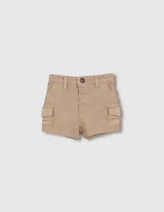 Детские бермуды-карго Gocco, светло-серый