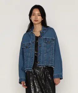 Полая эластичная джинсовая куртка Comme Ca, цвет 22: Vintage