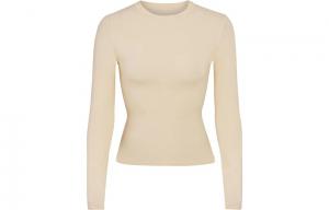 Футболка женская песочная Skims