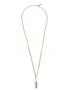 Колье с подвеской Lanvin, золотистый